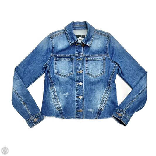 Jacket Denim By Kut In Blue Denim, Size: Xs