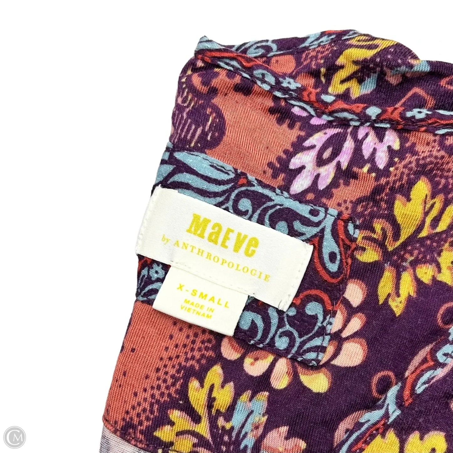 Top Long Sleeve By Maeve In Multi-colored, Size: Xs