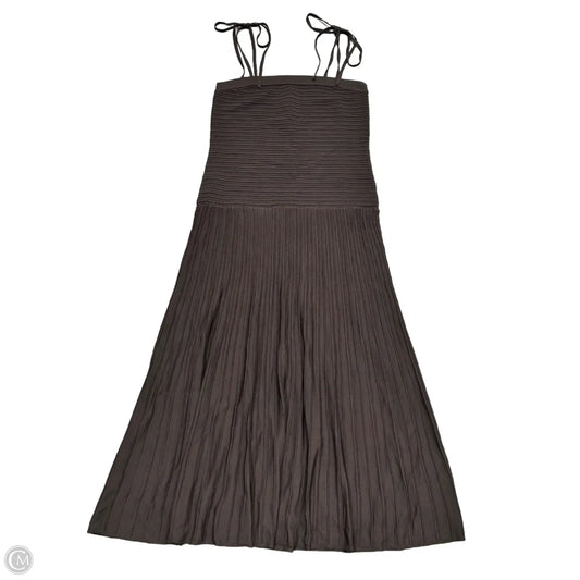 Dress Casual Maxi By Modern Citizen In Brown, Size: 1x