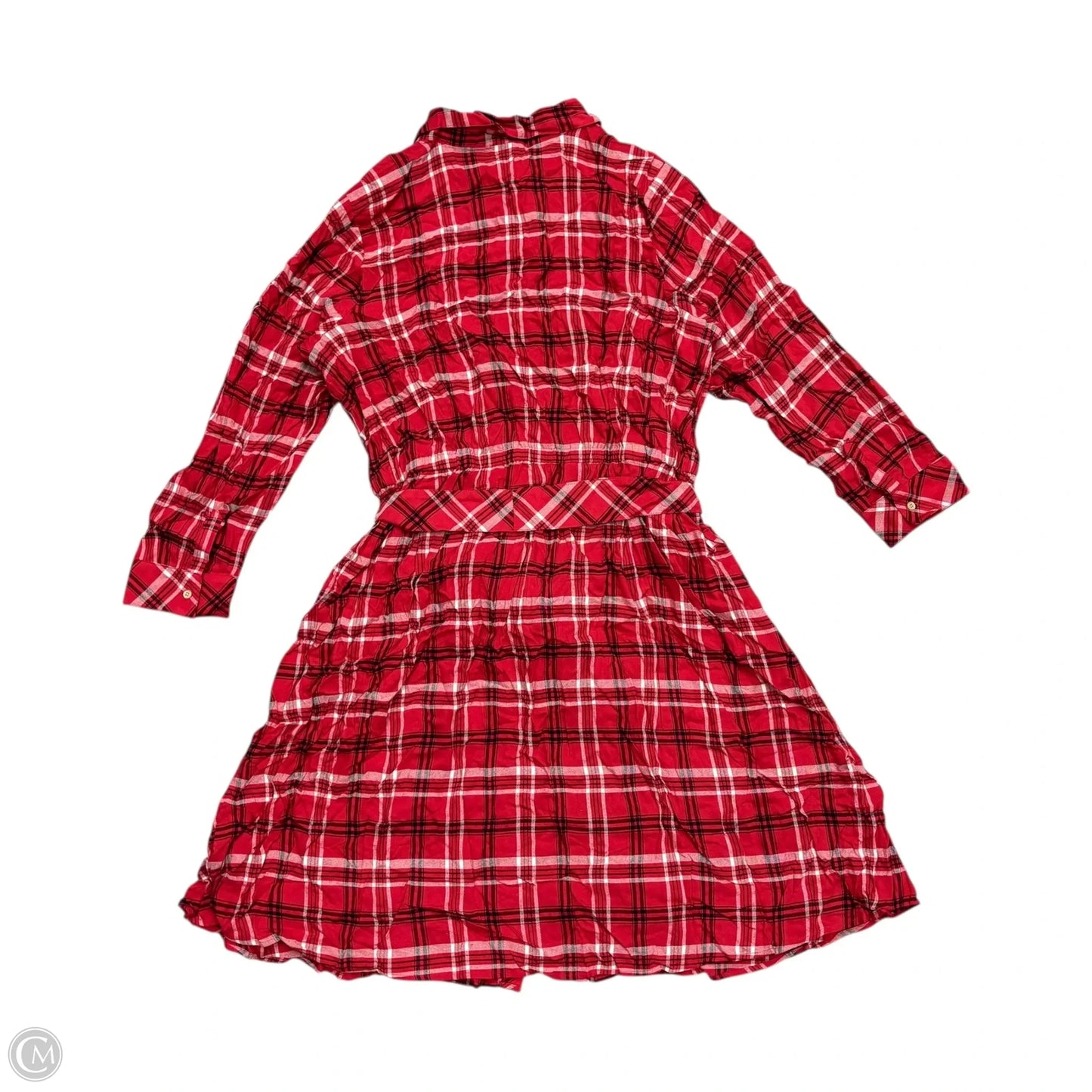 Dress Casual Short By Talbots In Black & Red, Size: 2x