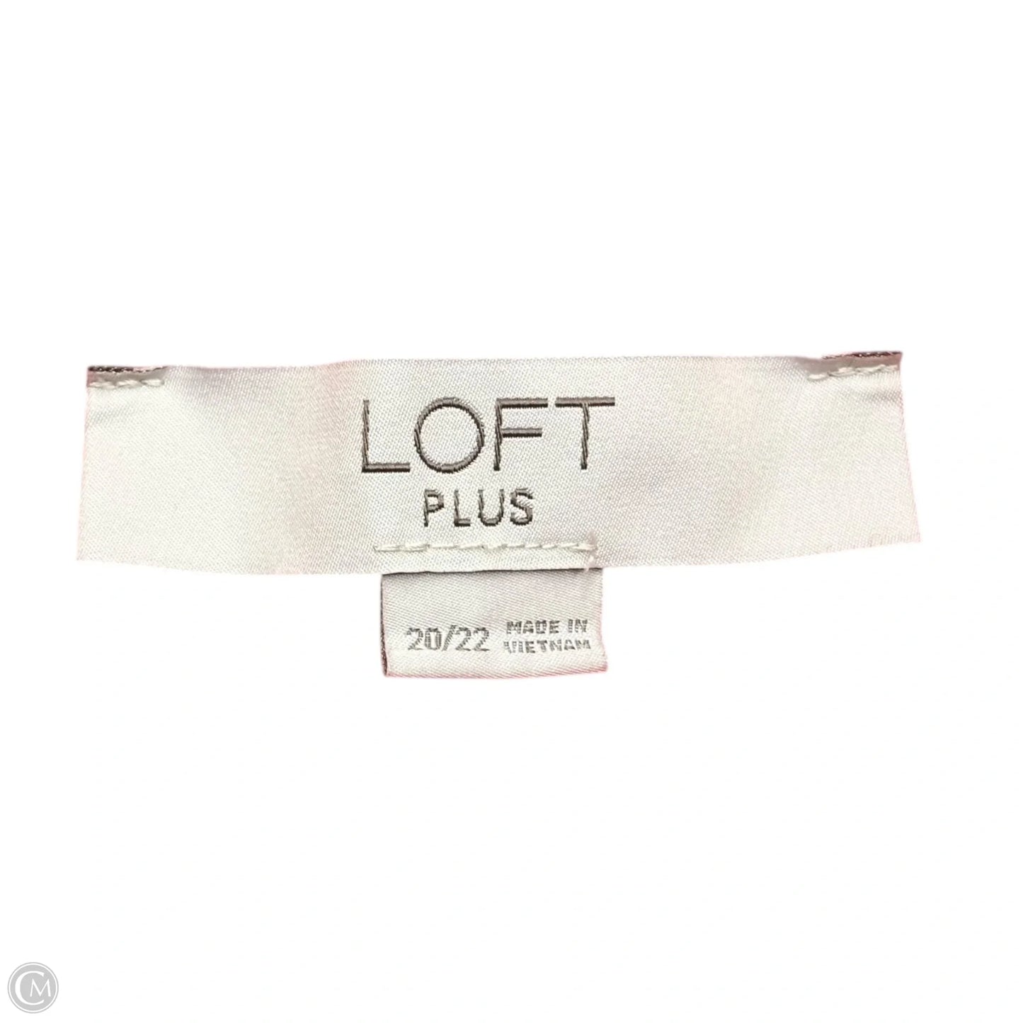 Jacket Fleece By Loft In Red, Size: 2x