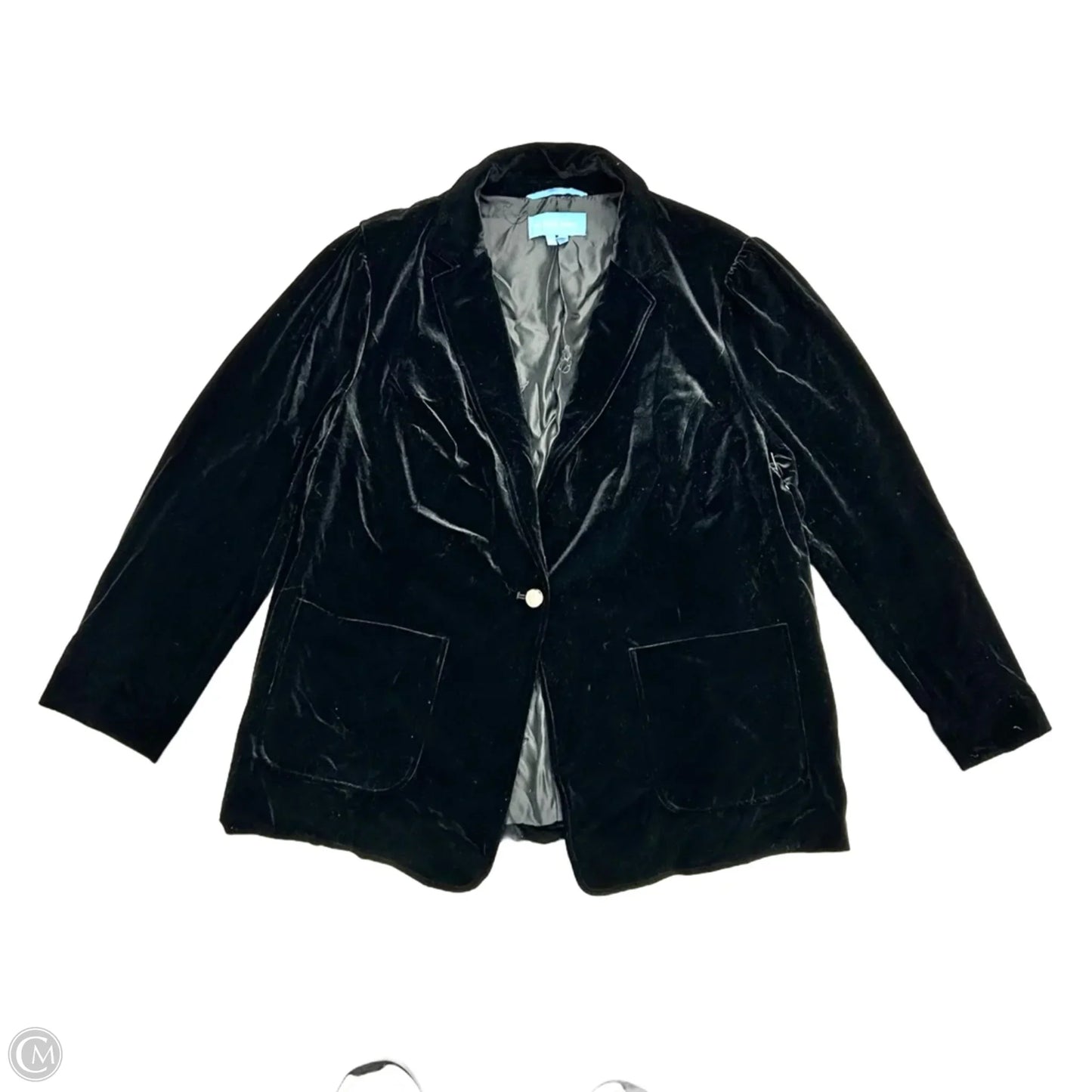 Blazer By Draper James In Black, Size: 2x