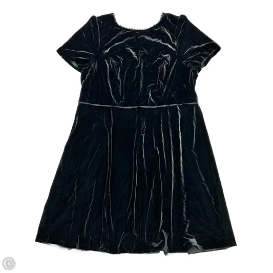 Dress Party Midi By Draper James In Black, Size: 3x
