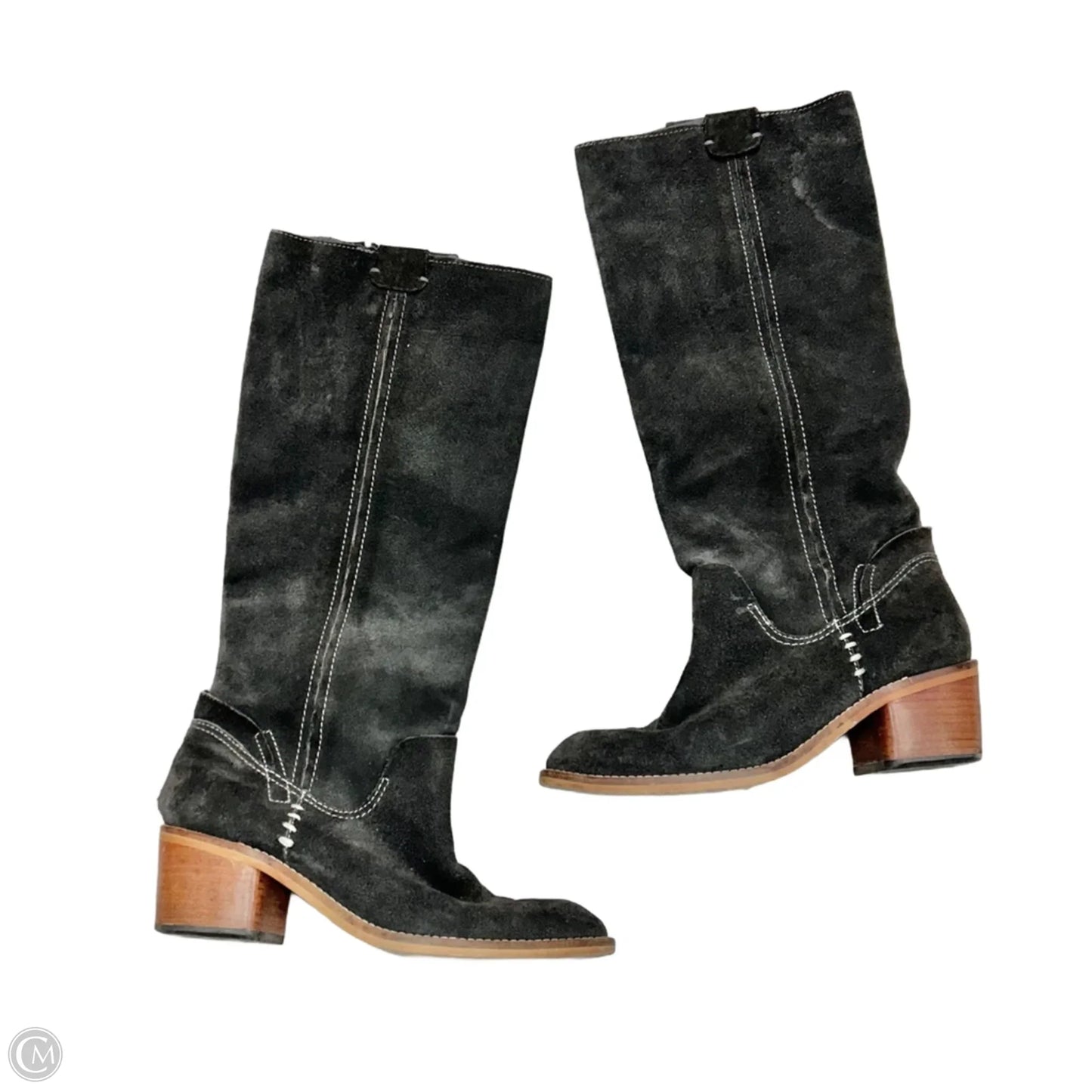 Boots Knee Flats By Dolce Vita In Grey, Size: 6.5