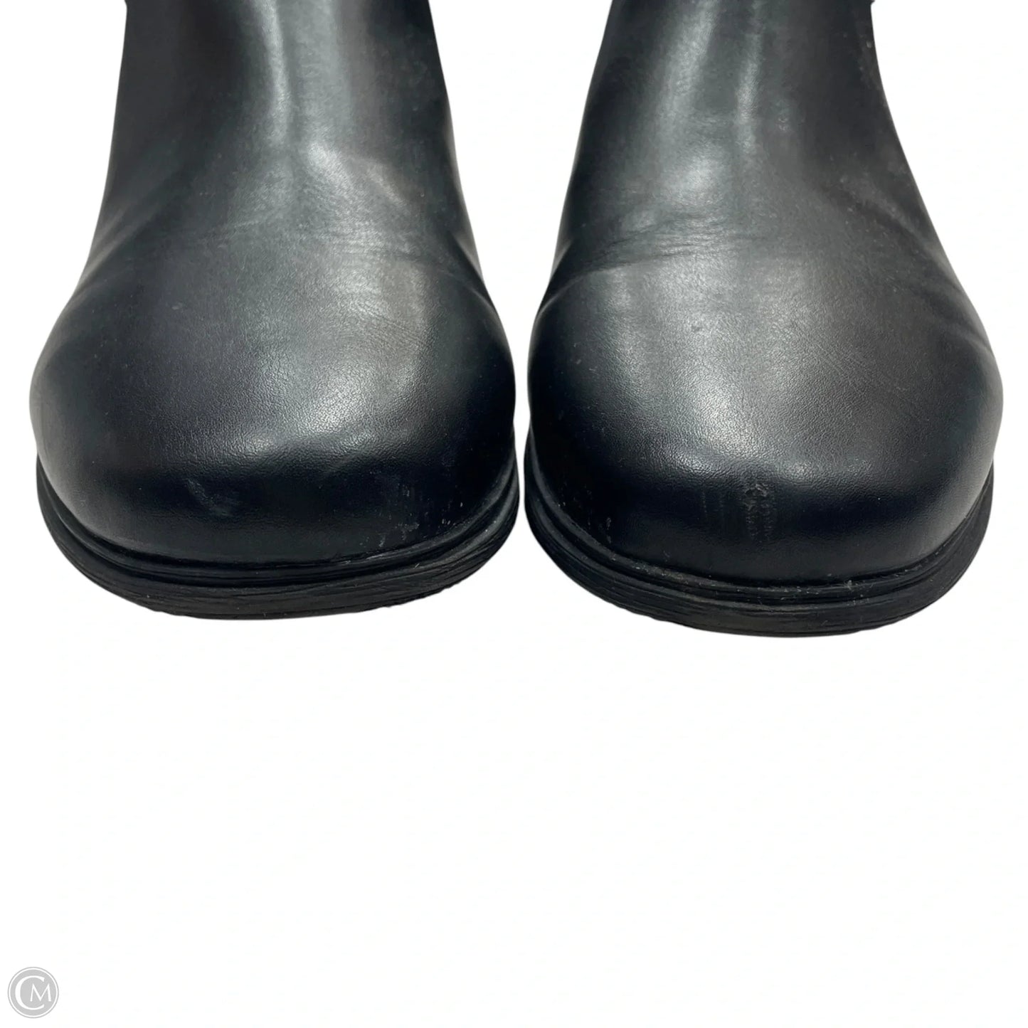 Boots Ankle Heels By Easy Spirit In Black, Size: 9.5