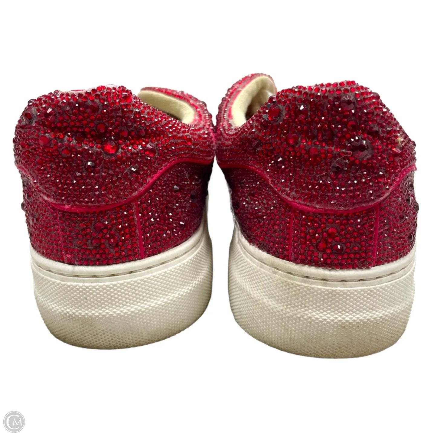 Shoes Sneakers Platform By Betsey Johnson In Red, Size: 8