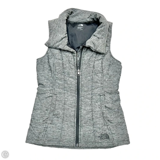 Vest Puffer & Quilted By The North Face In Grey, Size: Xs
