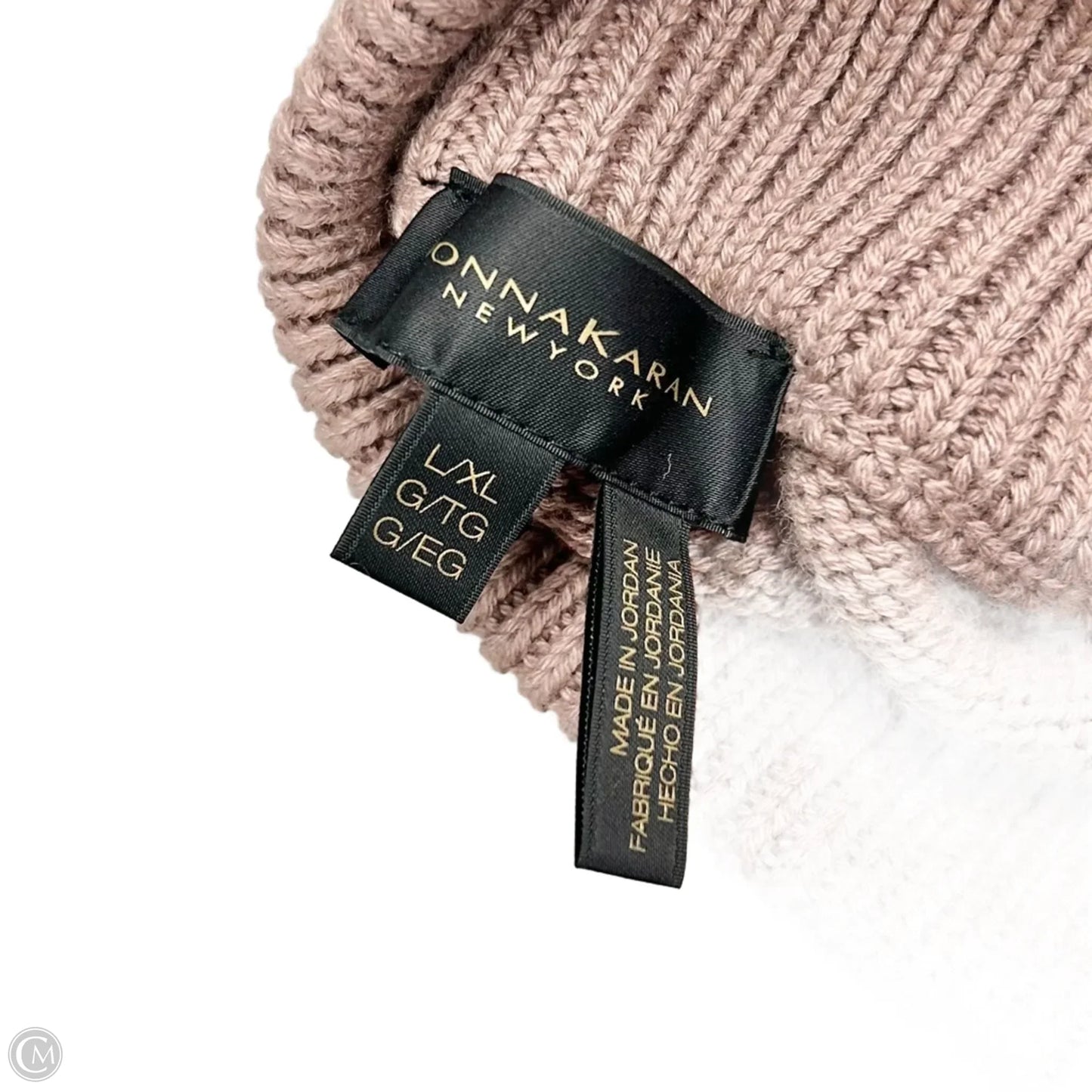 Shawl By Donna Karan In Mauve, Size: L