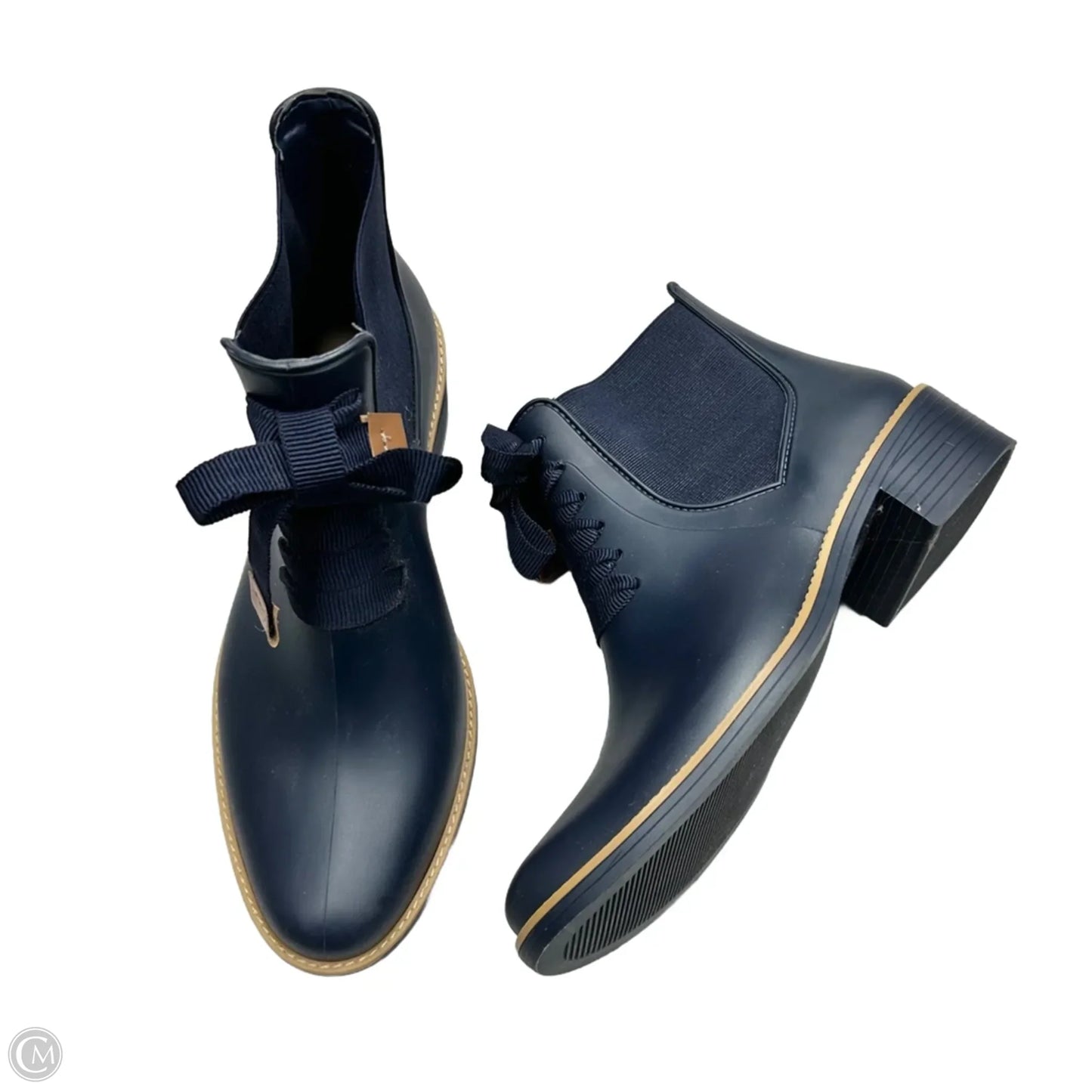 Boots Rain By Bernardo In Navy, Size: 9