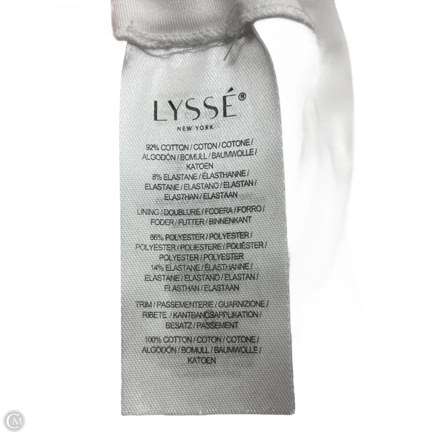 Pants Wide Leg By Lysse In White, Size: S