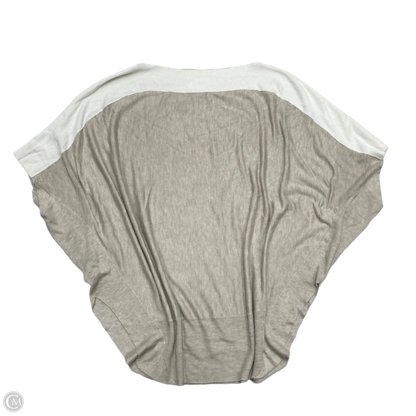 Poncho By Splendid In Cream & Tan, Size: Xs