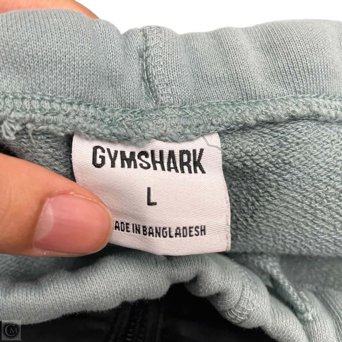 Athletic Pants By Gym Shark In Teal, Size: L