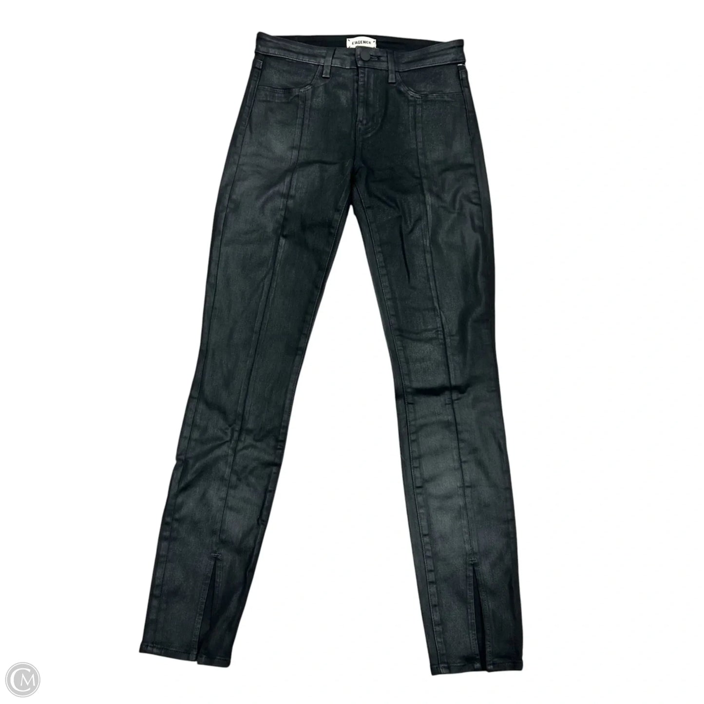 Jeans Skinny By L Agence In Black, Size: 0