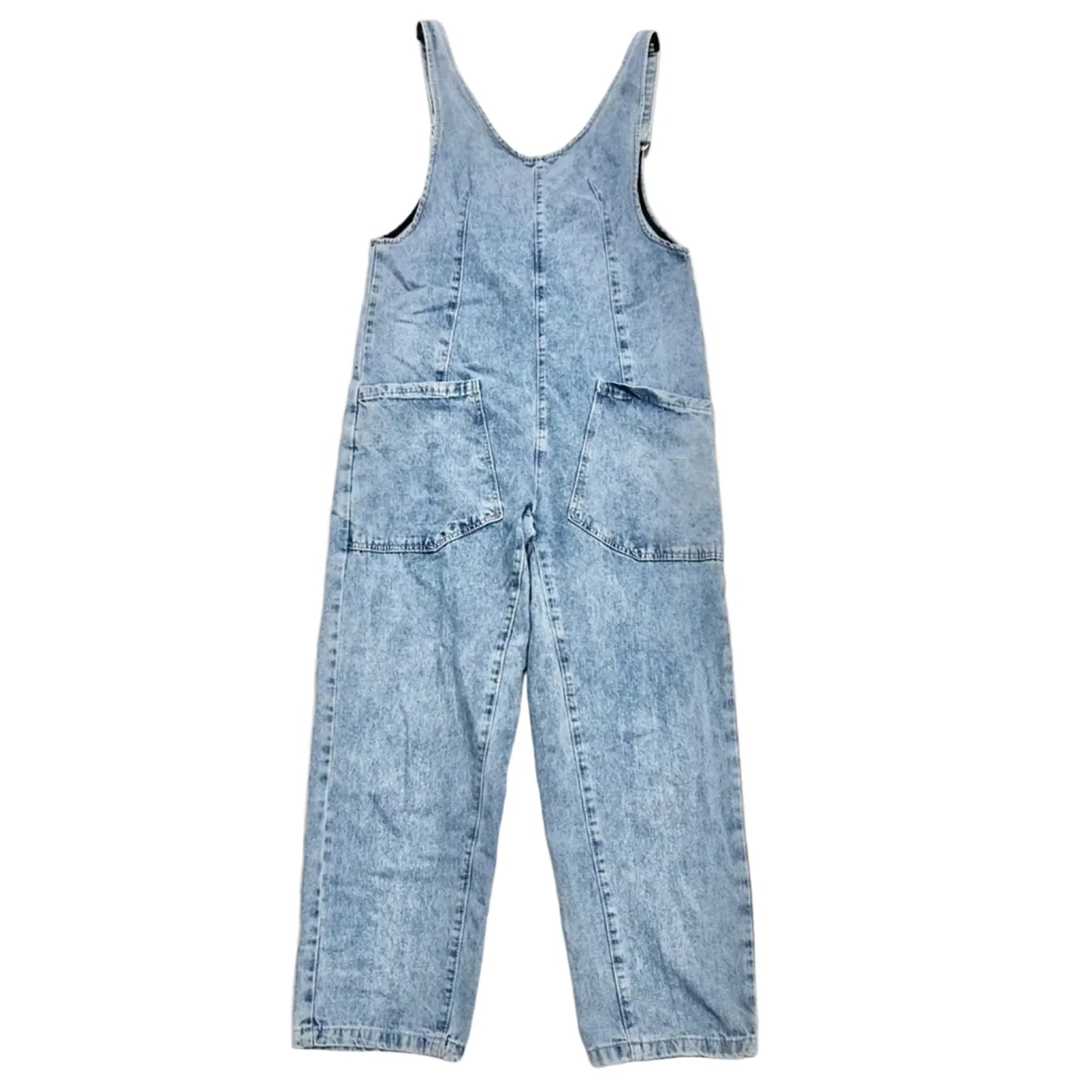 Overalls In Blue Denim, Size: S