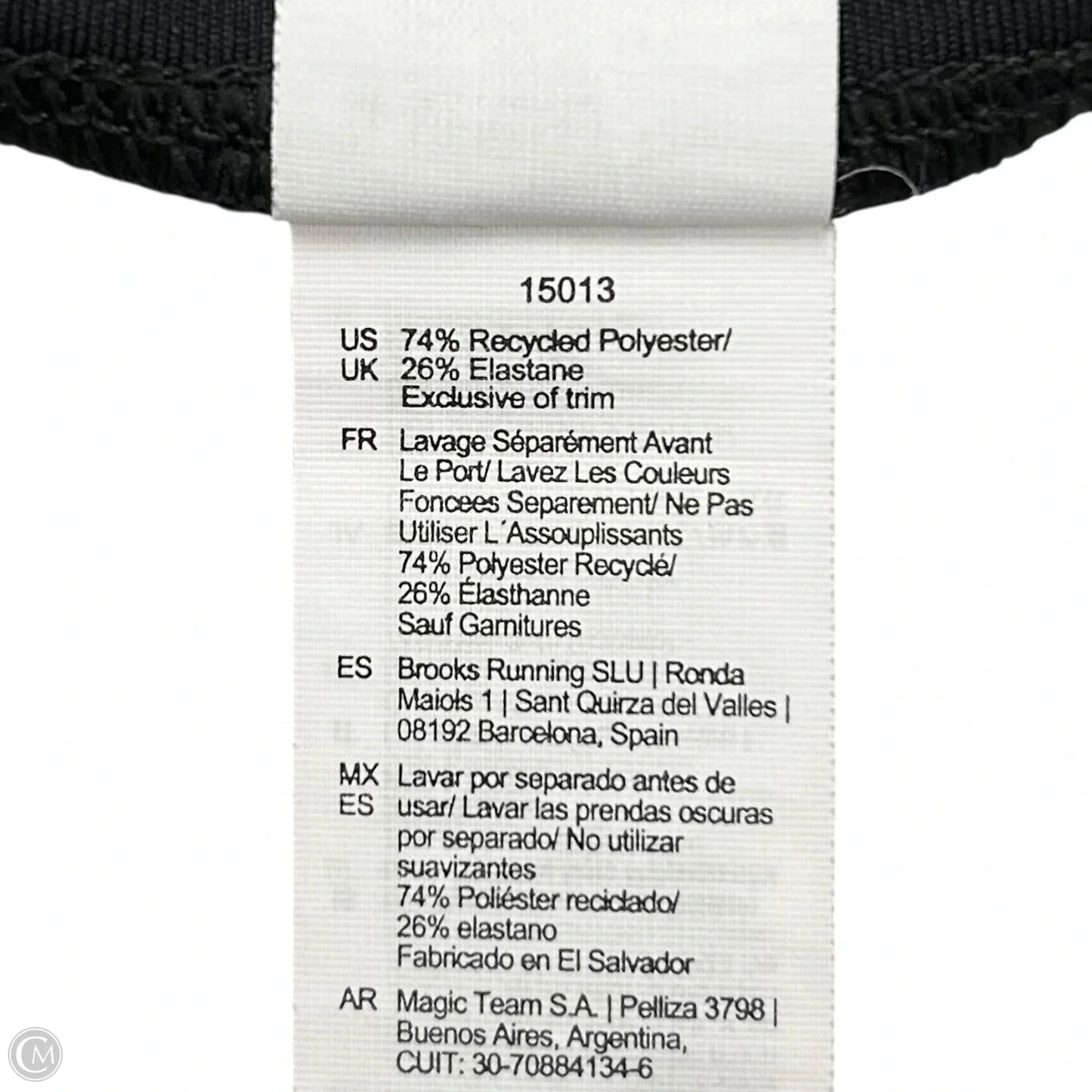 Athletic Shorts By Brooks In Black, Size: S