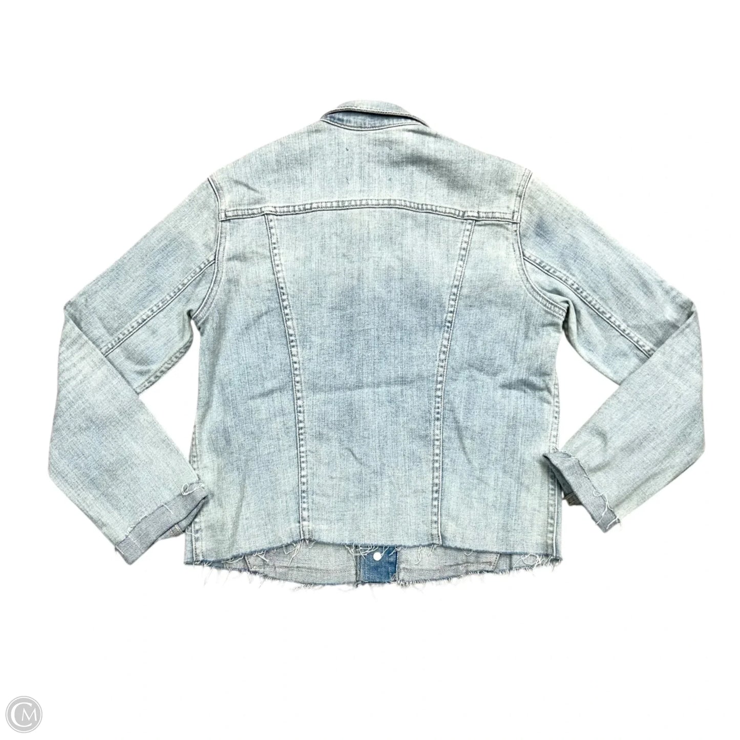 Jacket Denim By L Agence In Blue Denim, Size: M