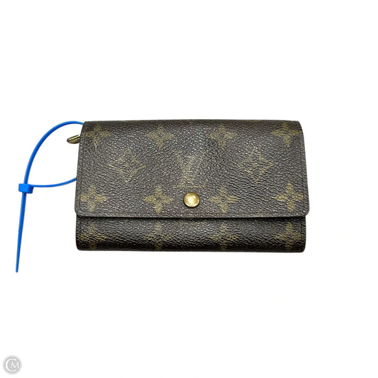 Wallet Luxury Designer By Louis Vuitton, Size: Medium