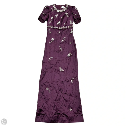 Dress Party Long By Erdem In Purple, Size: S