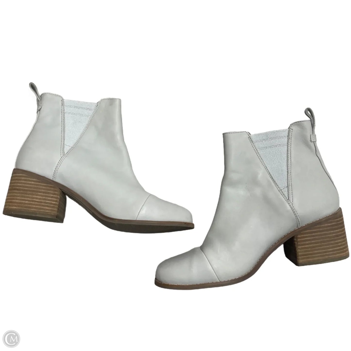 Boots Ankle Heels By Toms In Grey, Size: 11