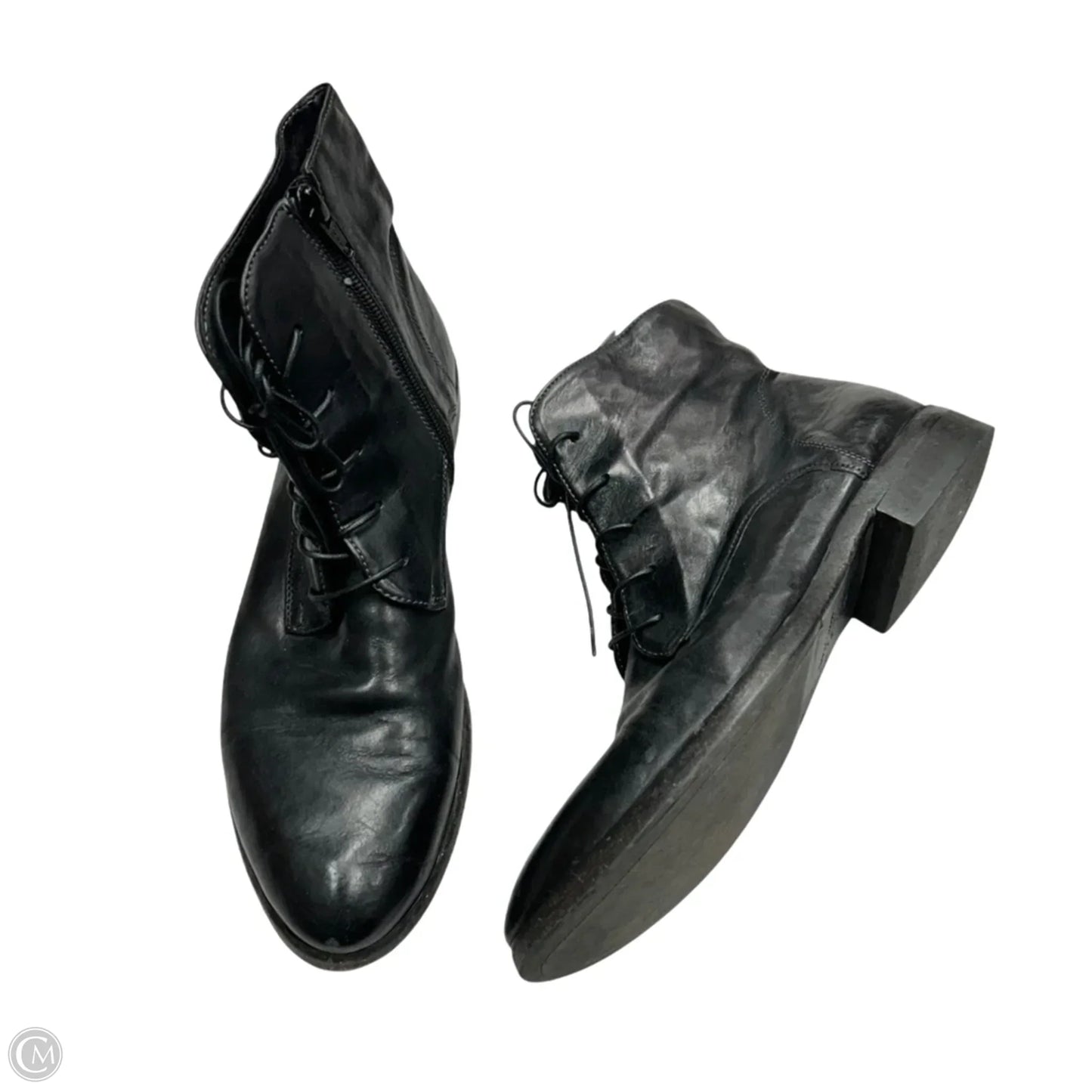 Boots Ankle Flats By Gidigio In Black, Size: 7.5