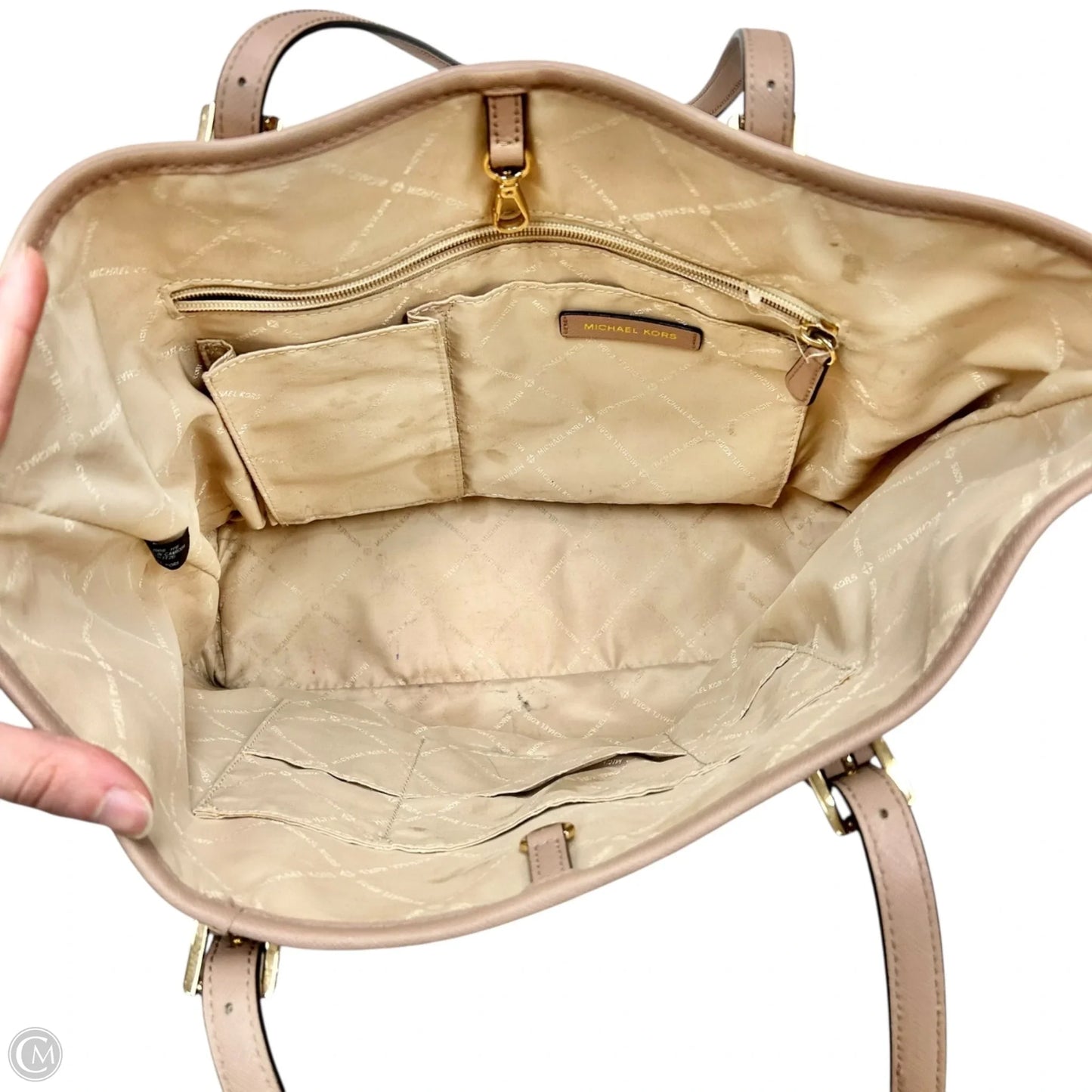 Tote Designer By Michael Kors, Size: Medium