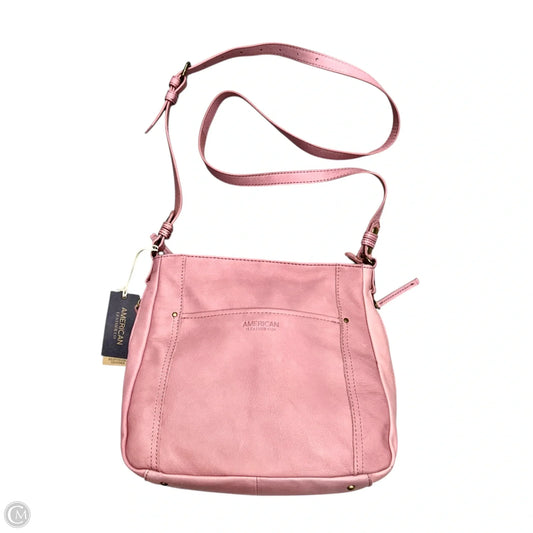 Crossbody Leather By American Leather, Size: Medium