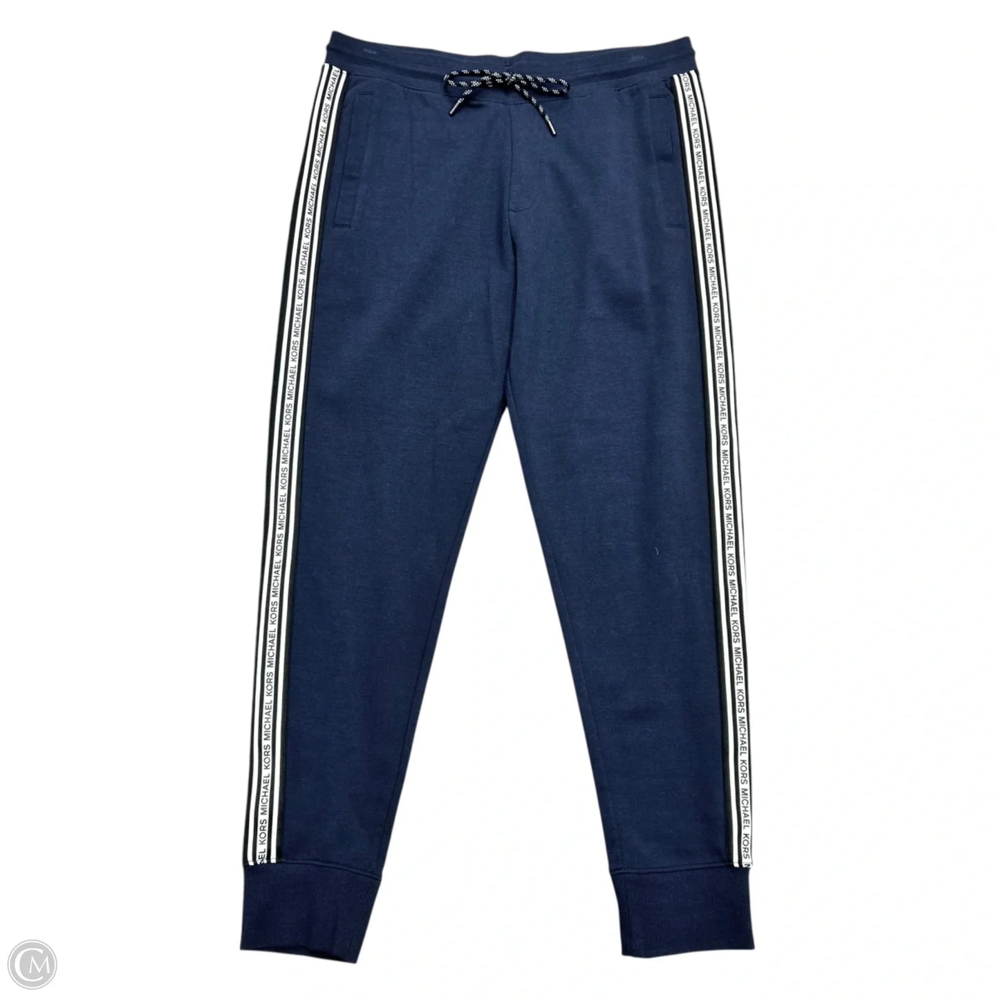 Pants Designer By Michael Kors In Navy, Size: L