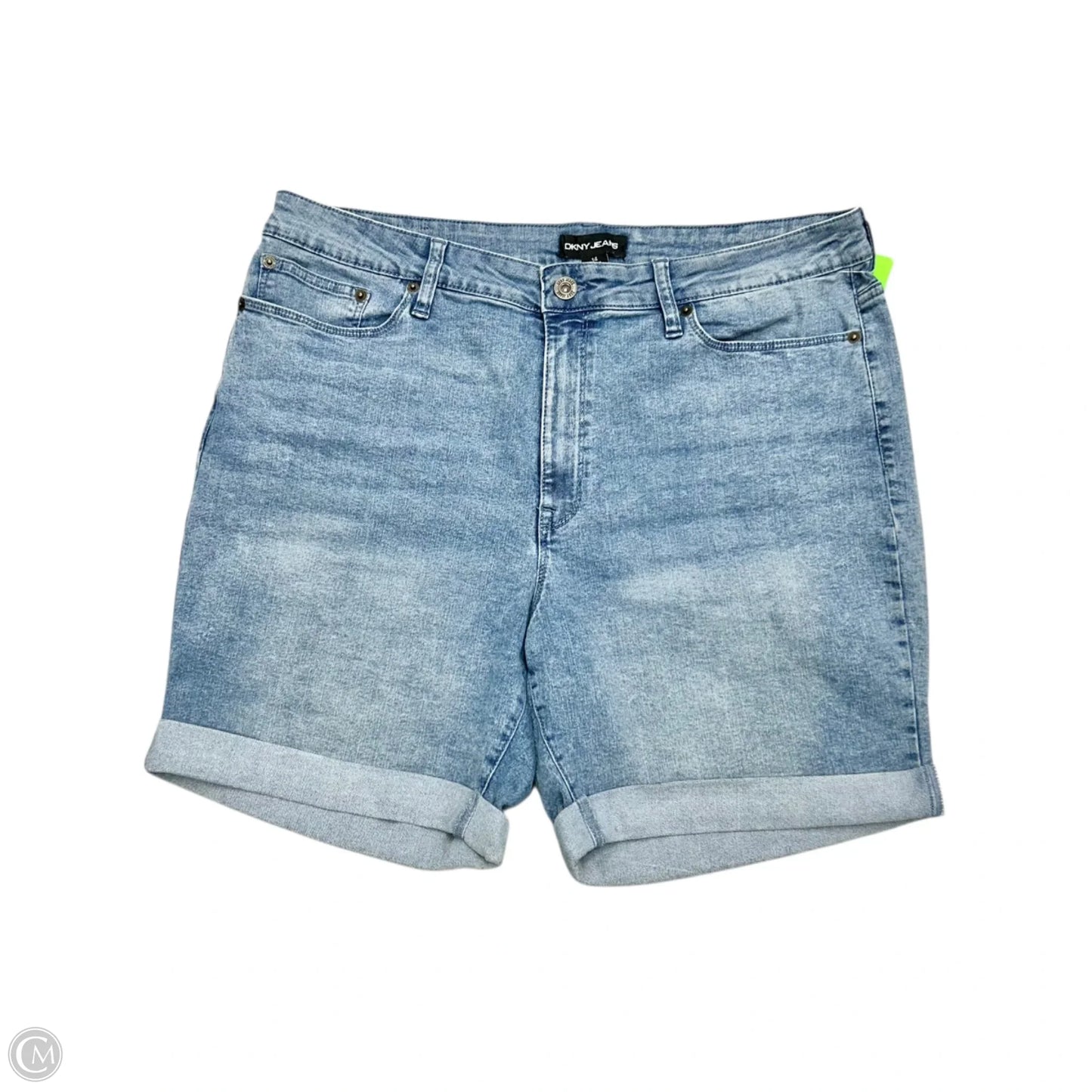 Shorts By Dkny In Blue Denim, Size: 14