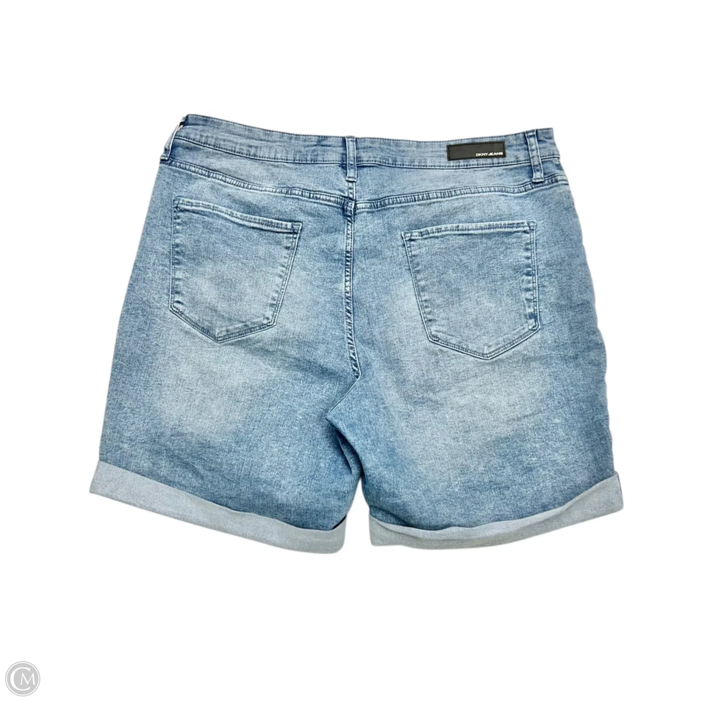 Shorts By Dkny In Blue Denim, Size: 14