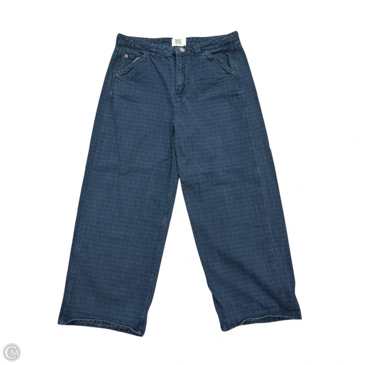 Jeans Wide Leg By Bdg In Black & Blue, Size: 14