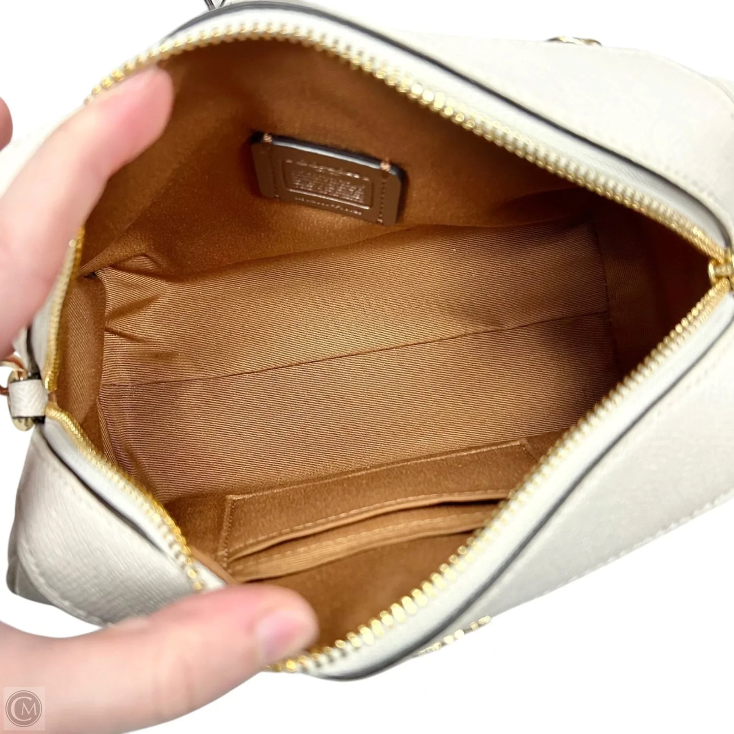Crossbody Designer By Coach, Size: Medium