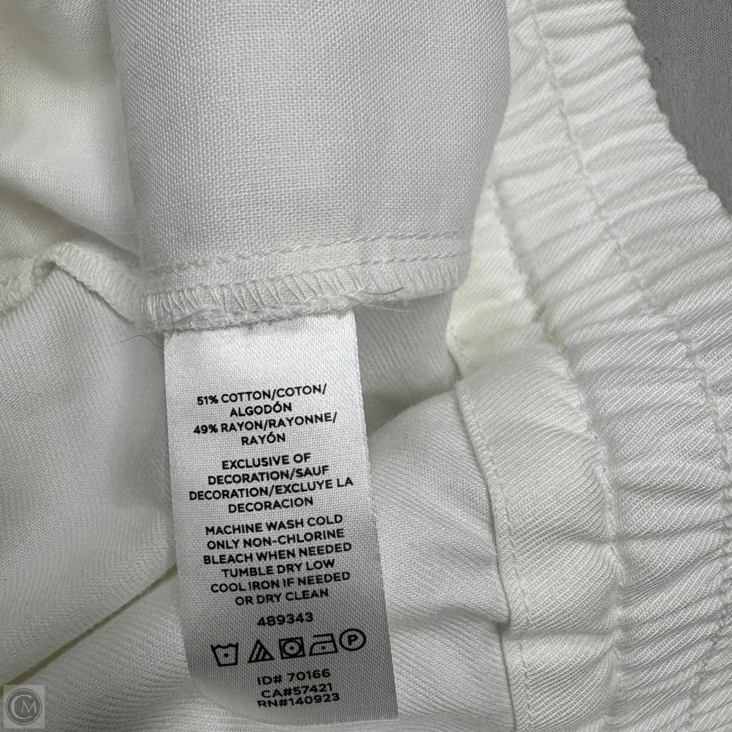 Shorts By Loft In White, Size: L