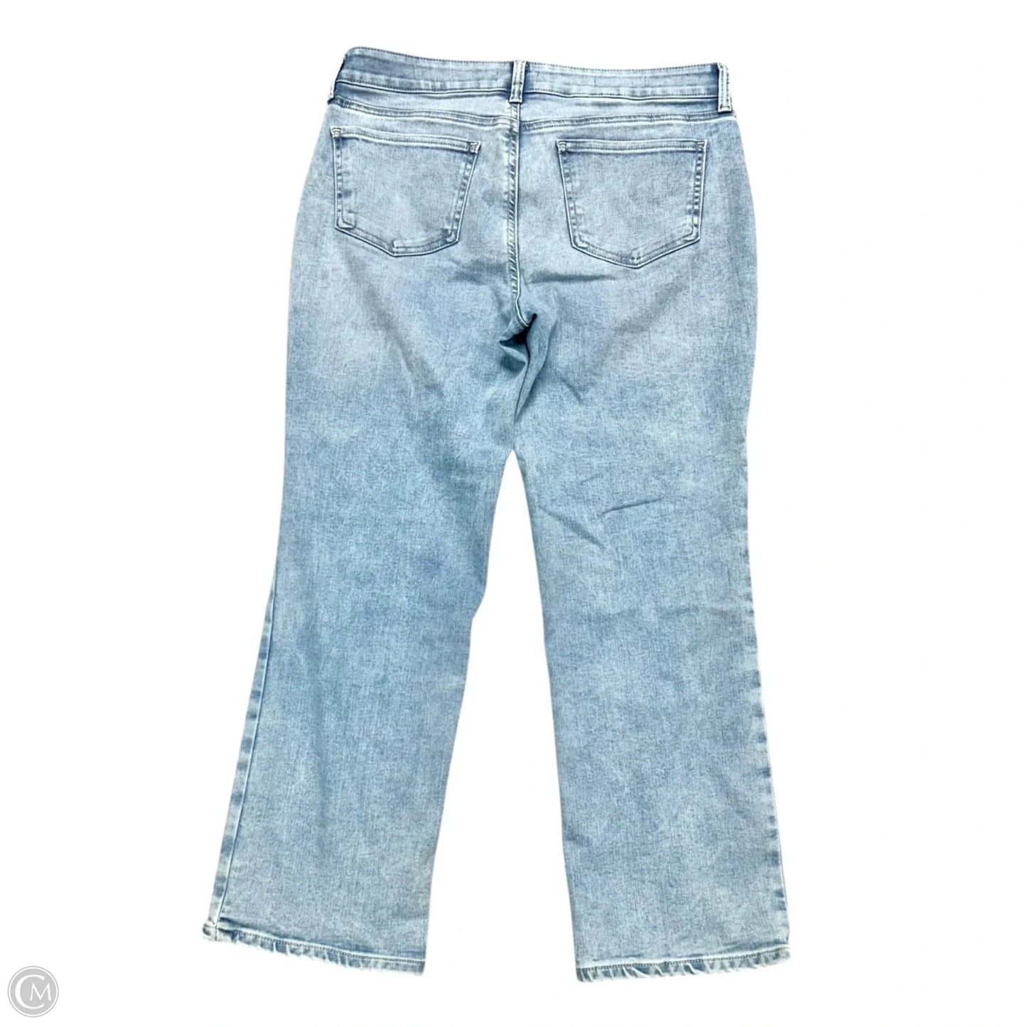 Jeans Straight By Not Your Daughters Jeans In Blue Denim, Size: 10