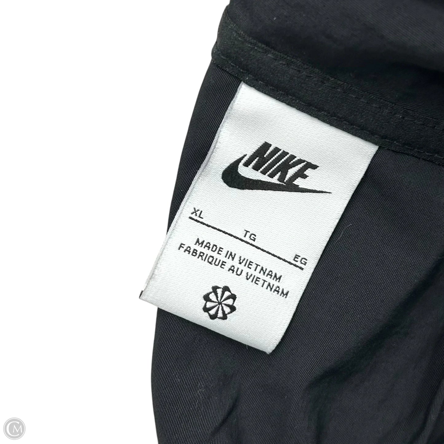 Athletic Jacket By Nike Apparel In Black, Size: Xl