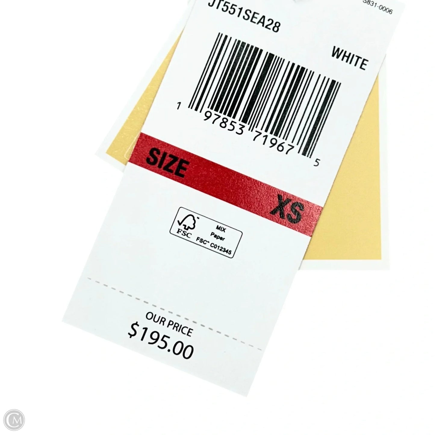 Sweatshirt Hoodie By Michael By Michael Kors In White, Size: Xs