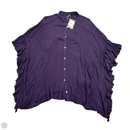 Top Long Sleeve By Free People In Purple, Size: XS/S