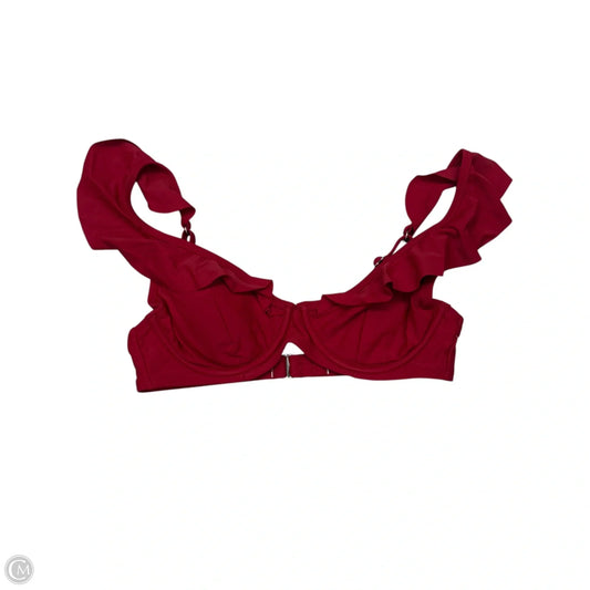 Swimsuit Top By Cupshe In Red, Size: S