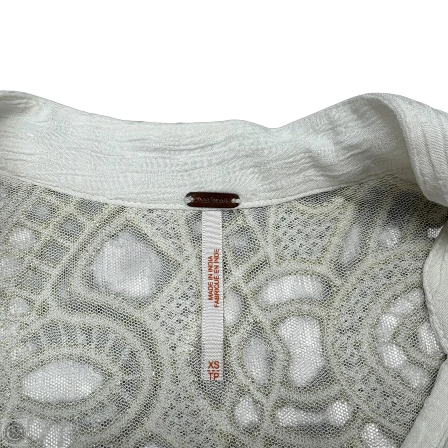 Top Long Sleeve By Free People In White, Size: Xs