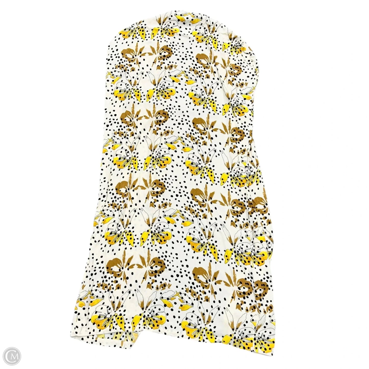 Kimono By Bel Kazan In Cream & Yellow, Size: Osfm