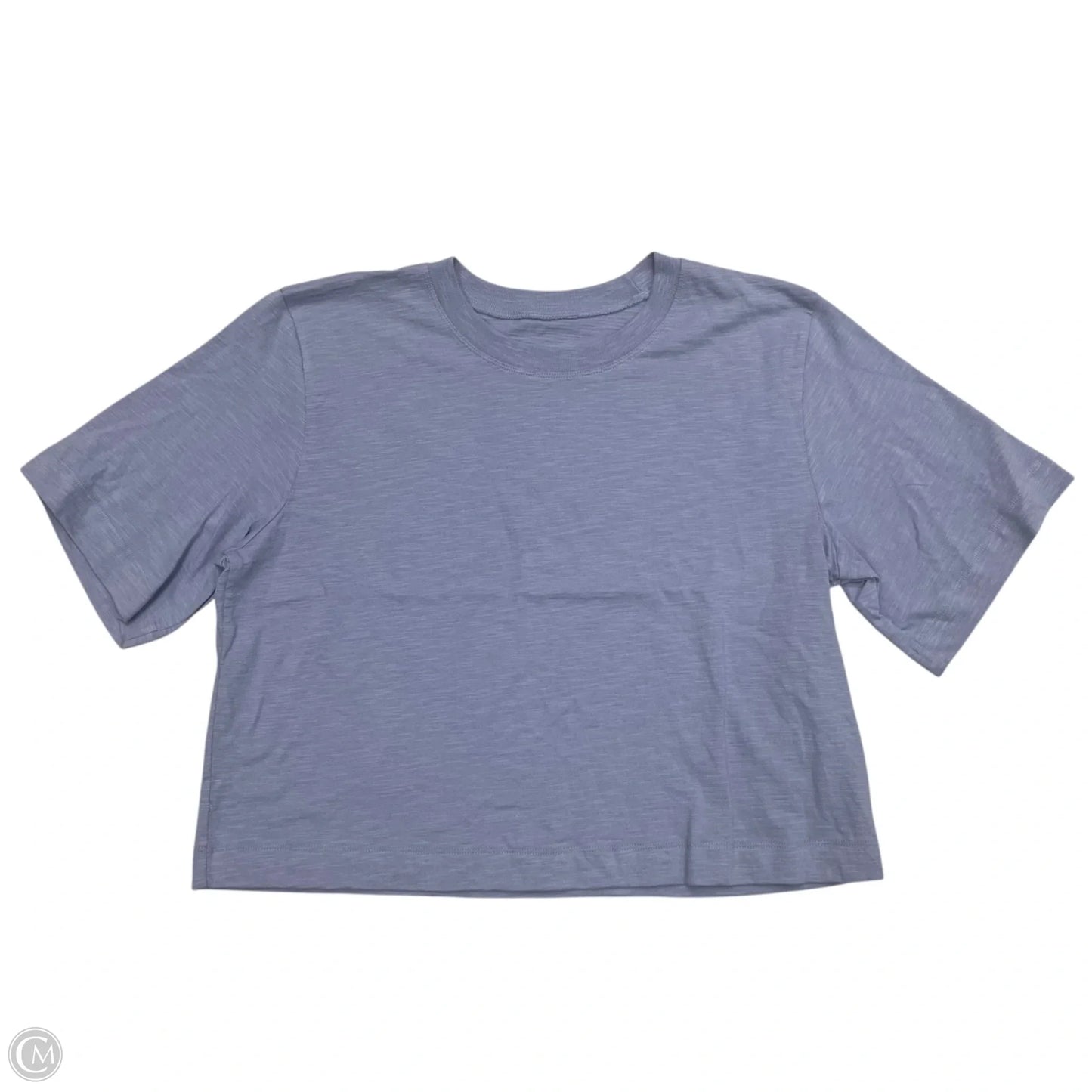 Top Short Sleeve Basic By Maeve In Purple, Size: L