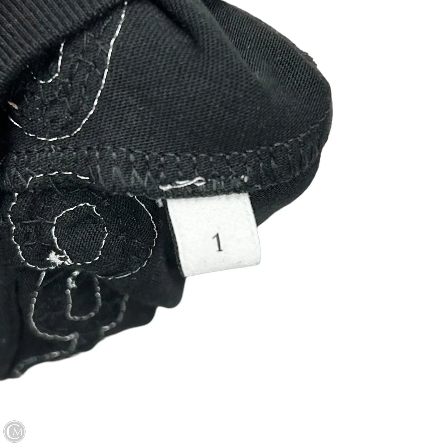 Top Short Sleeve Designer By Sandro In Black, Size: S