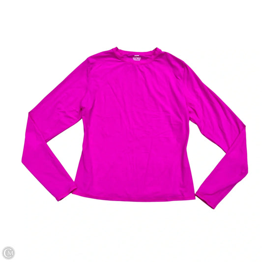 Top Long Sleeve Basic By Skims In Pink, Size: Xl