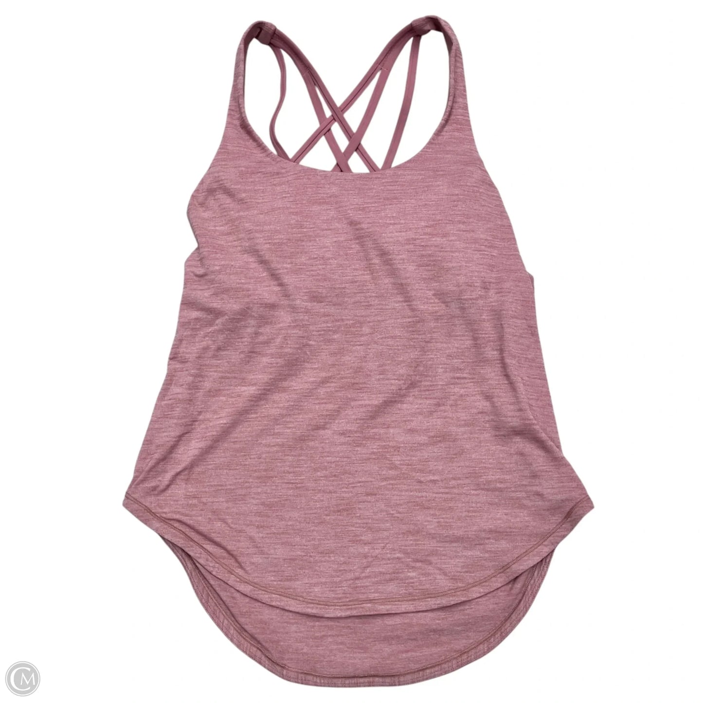 Athletic Tank Top By Lululemon In Pink, Size: S