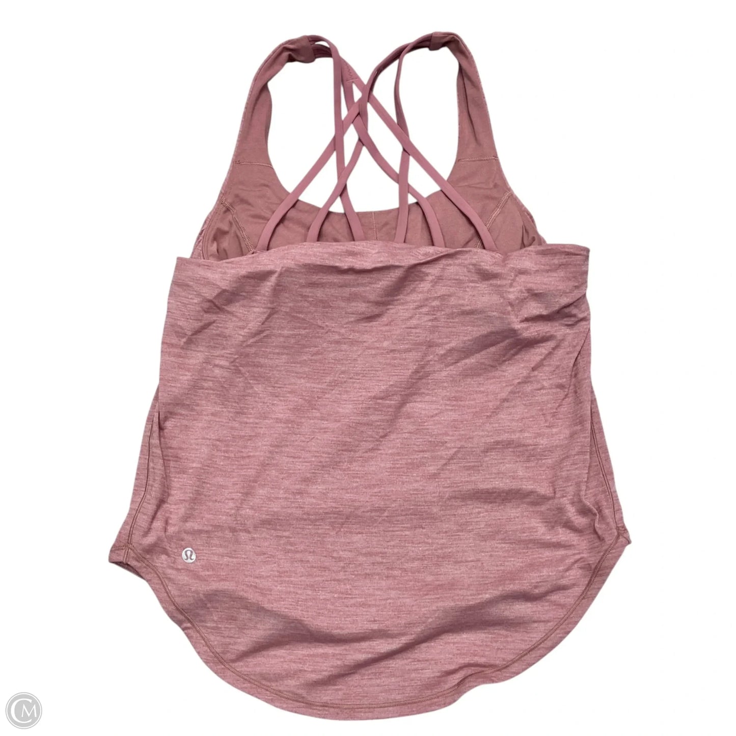 Athletic Tank Top By Lululemon In Pink, Size: S