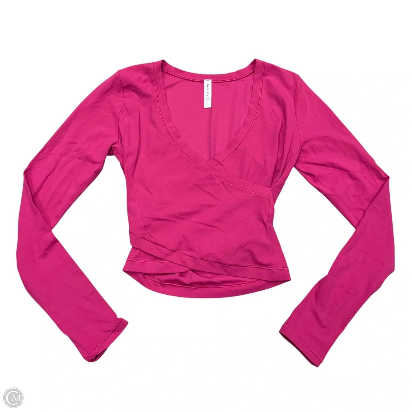 Athletic Top Long Sleeve Crewneck By Athleta In Pink, Size: S