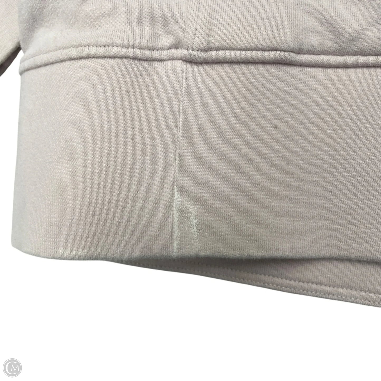 Athletic Sweatshirt Collar By Lululemon In Pink, Size: S