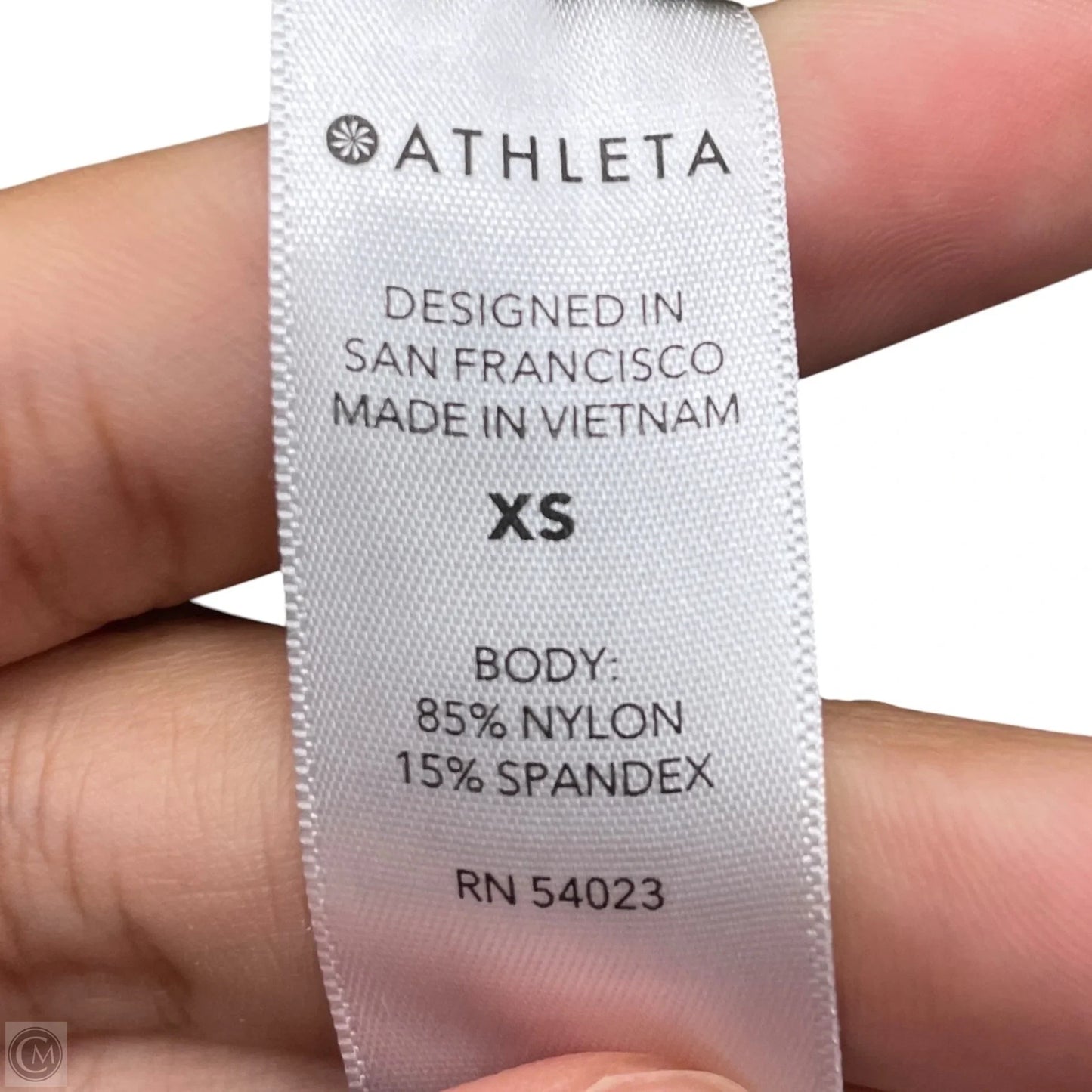 Athletic Bra By Athleta In Green, Size: Xs