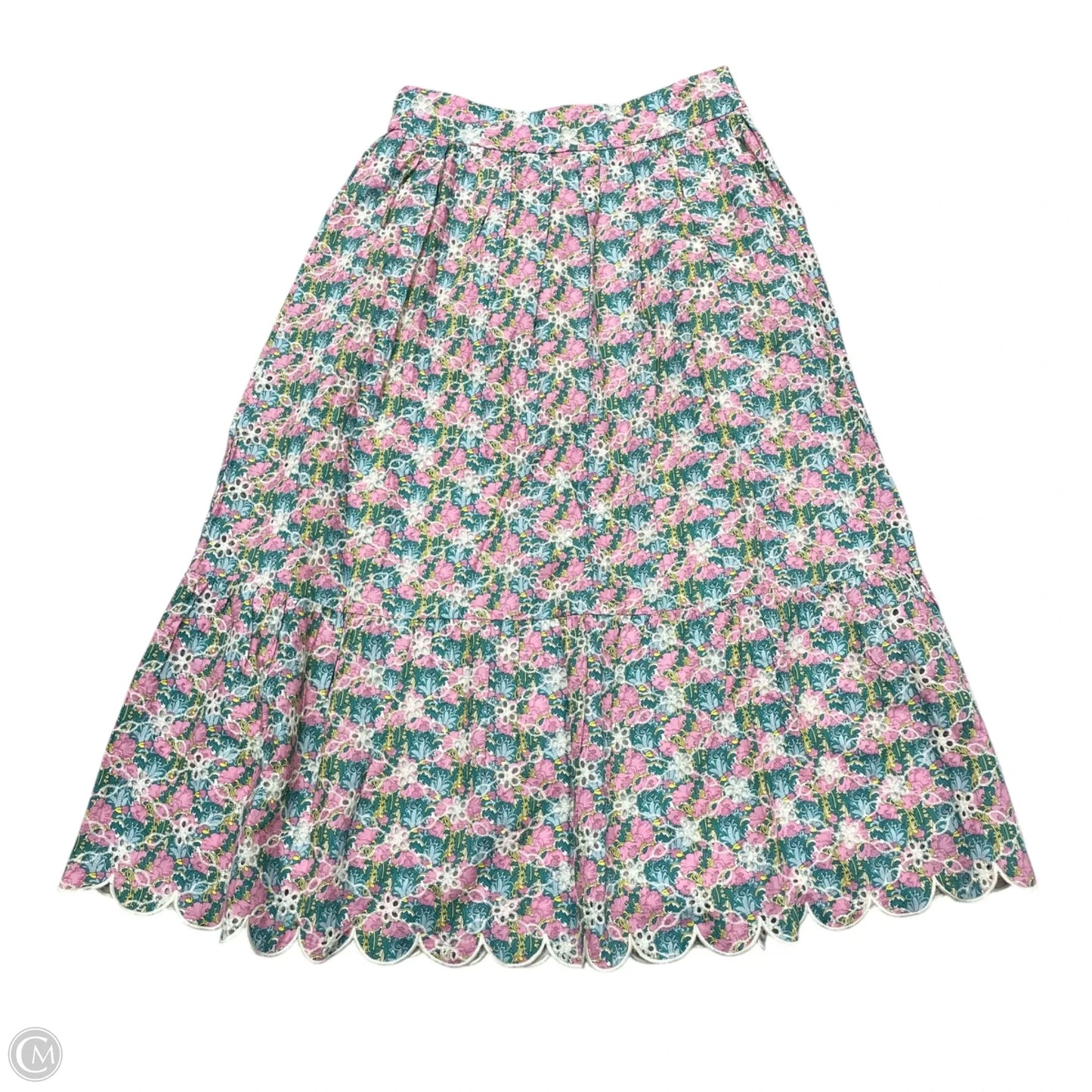 Skirt Maxi By Hyacinth House In Blue & Pink, Size: M