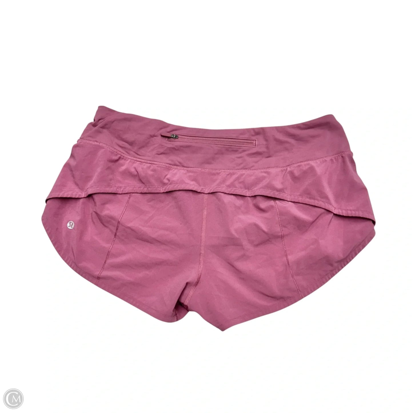 Athletic Shorts By Lululemon In Purple, Size: M