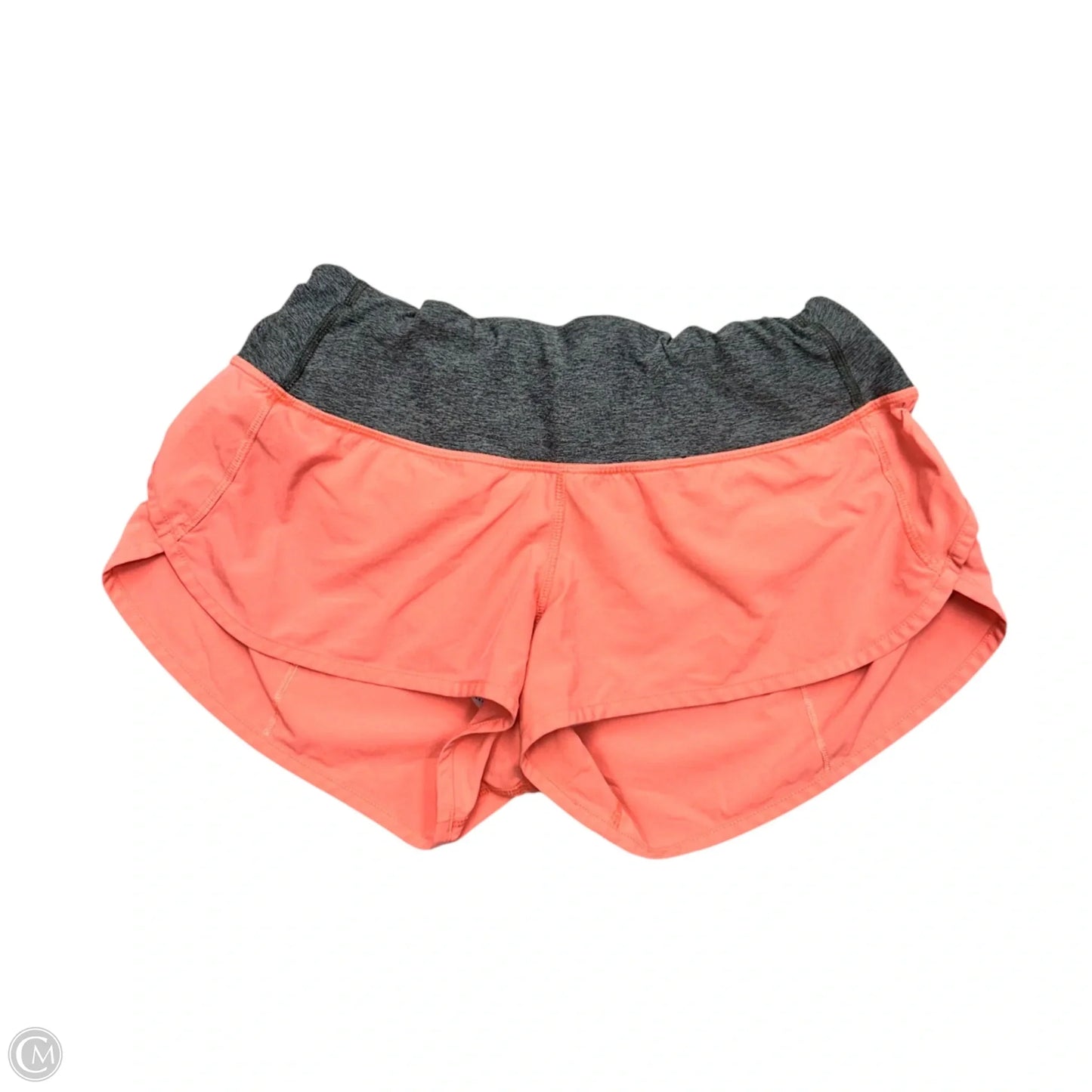 Athletic Shorts By Lululemon In Peach, Size: M